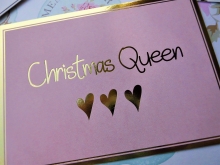 Mea Living Weihnachtskarte Postkarte Christmas Queen