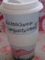 ♥ COFFEE TO GO - Becher GLÜCKSSCHWEIN Keramik