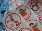 Etiketten Weihnachtsaufkleber Christmas Sticker 20St