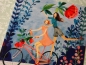 Mila Marquis Glitter Postkarte Frauen auf dem Fahrrad