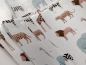 Papiertüten XXL 10er Set Tiere Geschenktüte Tüte Verpackung