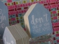 ♥ DEKO-Holzhäuschen DON`T GIVE UP YOUR DREAMS in S