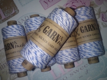 Bakers Twine Garn Blau 45m