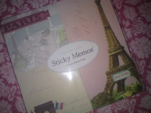 ♥ Sticky Notes"VINTAGE PARIS"Geschenkset