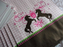 Papiertüten Little Horses + Etiketten Tüten Geschenktüte
