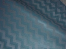 10 x Seidenpapier CHEVRON BLUE-weiß