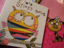 Rachel Ellen Sticky Notes Owls Haftnotizen