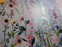 Sabina Comizzi Postkarte Blütenzauber quadratisch
