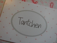 ♥ POSTKARTE -  TANTCHEN