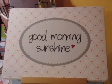 Mea-Living Platzset Good morning Sunshine Tischset