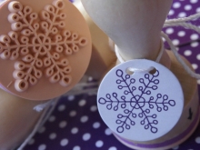 ♥ MAXI-Stempel EISKRISTALL