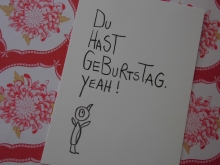 eDITION gUTE gEISTER Postkarte Geburtstag  YEAH♥