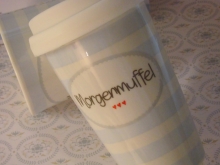 Mea-Living Coffee-to-go Becher Morgenmuffel