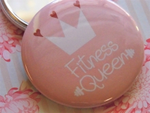 Mea Living Taschenspiegel Fitness Queen