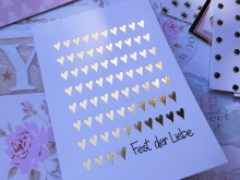 Mea Living Weihnachtskarte Postkarte Fest der Liebe gold