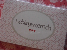 Mea Living Magnet ♥ Lieblingsmensch rosa