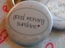 Taschenspiegel ♥ good morning sunshine♥‬