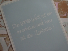 ♥ POSTKARTE - Die ganze Welt ist ein Irrenhaus....