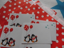 Papiertüten Pinguine inkl Etiketten Tüten Geschenktüte