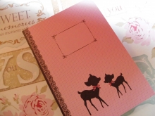 ♥ A6 NOTIZBUCH " BAMBI"