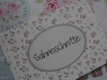 ♥ POSTKARTE -  Sahneschnitte ♥