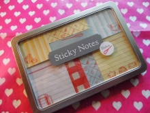 Cavallini Sticky-Notes Kitchen Haftnotizen in Geschenkbox