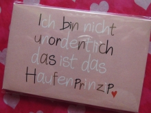 Mea Living Magnet ♥ Ich bin nicht unordentlich