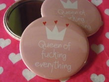 Taschenspiegel ♥ Queen of fucking