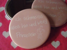 Taschenspiegel ♥ ich schmeiss alles hin